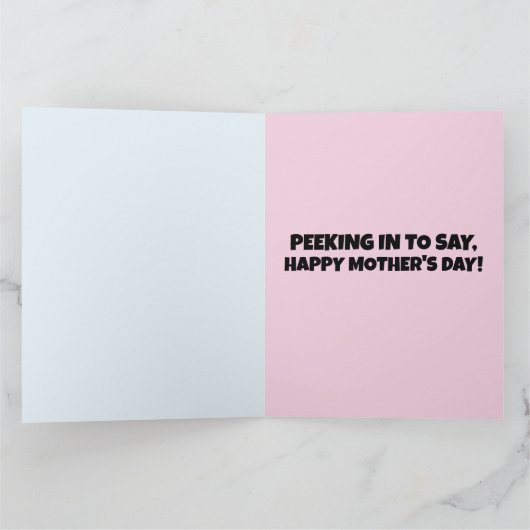 VERJAARDAGSCADEAU KAART MET KATTENGEZICHT (Binnen)