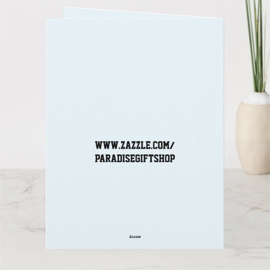 VERJAARDAGSCADEAU KAART MET KATTENGEZICHT (Achterkant)