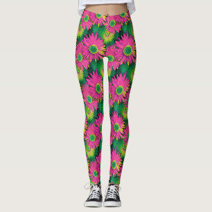 verjaardagscadeau Kleurrijke Daisy Flower Arrang Leggings