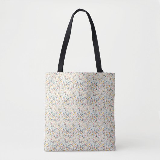 verjaardagscadeau | Liefde is bloemenachtig Tote Bag (Voorkant)