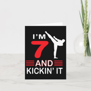 Verjaardagscadeau Martial Arts Gift Jongens Meisje Kaart