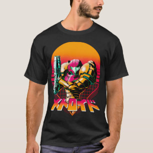 Verjaardagscadeau Metroid Dread Samus Kunstwerk T-shirt