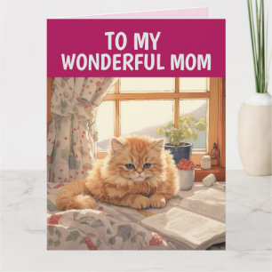 VERJAARDAGSCADEAU MOEDERDAG ZOEKE CUTE KAAРТ KAART