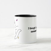 Verjaardagscadeau mok met kat (Midden)