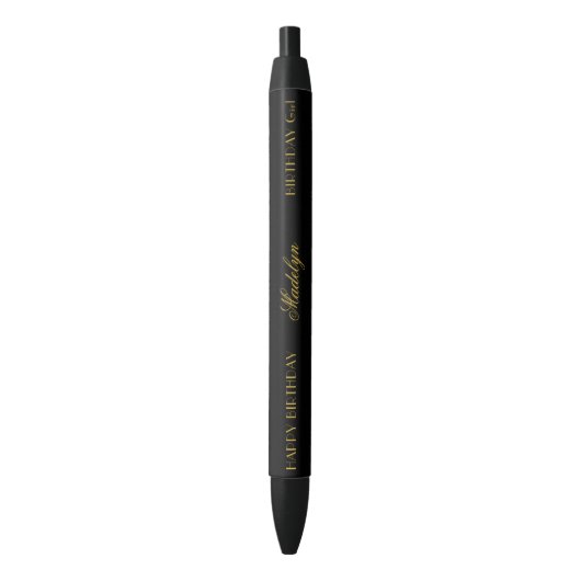 Verjaardagscadeau Pen Custom Elegante Schrijfstift (Voorkant Verticaal)