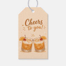 Verjaardagscadeau-tag met Amaretto Sour