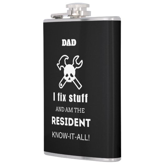 VERJAARDAGSCADEAU VADER Mannen Grappig Uniek OPA M Heupfles (Links)