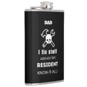 VERJAARDAGSCADEAU VADER Mannen Grappig Uniek OPA M Heupfles (Rechts)