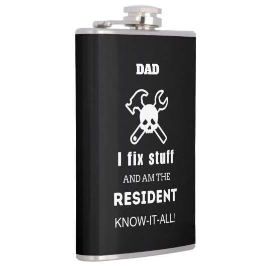 VERJAARDAGSCADEAU VADER Mannen Grappig Uniek OPA M Heupfles (Rechts)