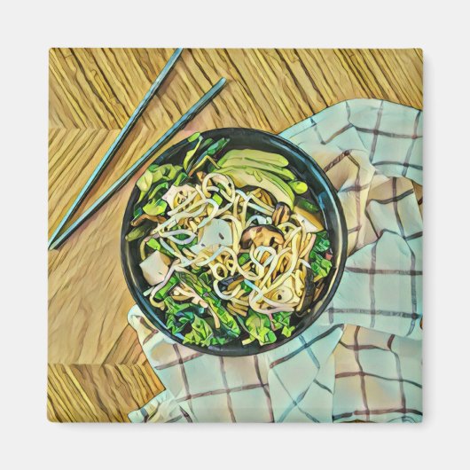 verjaardagscadeau van Ramen Magneet (Voorkant)