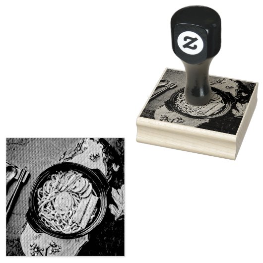 verjaardagscadeau van Ramen Rubberstempel (Gestempeld)