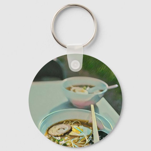 verjaardagscadeau van Ramen Sleutelhanger (Voorkant)