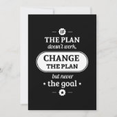 Verjaardagscadeau verandert het plan maar nooit he kaart (Voorkant)