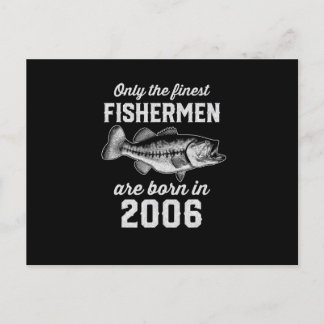 Verjaardagscadeau Visser Vissen 2006 Briefkaart