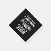 Verjaardagscadeau Visser Vist 2006 Servet (Hoek)