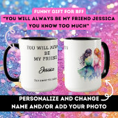 Verjaardagscadeau voor beste BFF grappige grap gag Mok