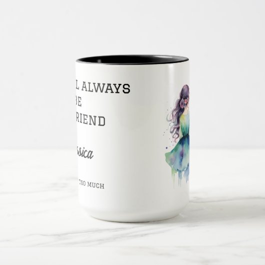 Verjaardagscadeau voor beste BFF grappige grap gag Mok (Midden)