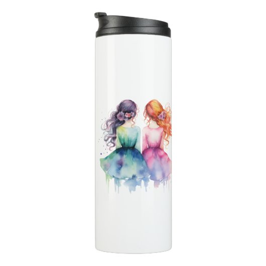 Verjaardagscadeau voor beste BFF grappige grap gag Thermosbeker (Geroteerd rechts)