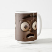 Verjaardagscadeau voor Chocolade Liefhebbers Grapp Koffiemok (Voorkant rechts)