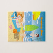 verjaardagscadeau voor elke kinderen legpuzzel (Horizontaal)