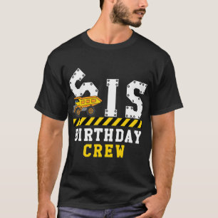 Verjaardagscadeau voor grote zus toekomstige bouw t-shirt