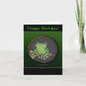 VERJAARDAGSCADEAU Voor Kikkervrienden Ansichtkaart Kaart (Voorkant)