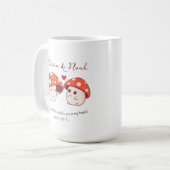 Verjaardagscadeau voor lieve man en vrouw met eige koffiemok (Voorkant links)