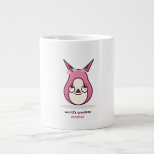 Verjaardagscadeau voor lieve moeder grote koffiekop