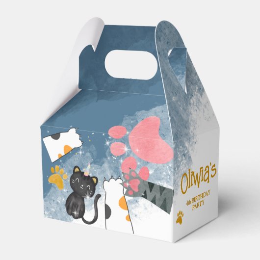 verjaardagscadeau voor maiskruis bedankdoosjes (Voorkant Zijde)