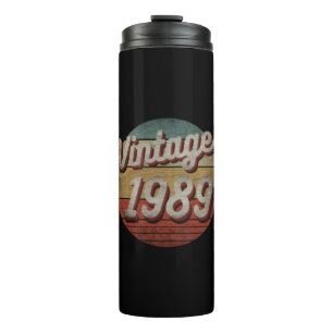 VERJAARDAGSCADEAU VOOR MAN VROUW 1989 UIT 1989 THERMOSBEKER