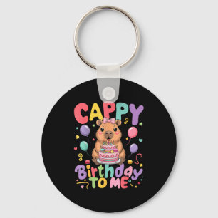Verjaardagscadeau voor mij Schattig Capy Capybara Sleutelhanger