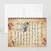 Verjaardagscadeau voor mijn dochter, leuk cadeau v briefkaart (Voorkant / Achterkant)