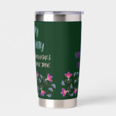 VERJAARDAGSCADEAU VOOR MOEDER, VADER, ZUS, ZOON, V GEÏSOLEERDE DRINKBEKER (Links)