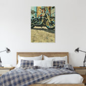 verjaardagscadeau voor motorfietsen canvas afdruk (Insitu (Slaapkamer))