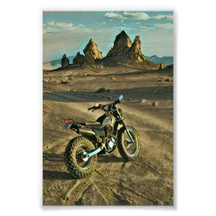 verjaardagscadeau voor motorfietsen foto afdruk