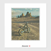 verjaardagscadeau voor motorfietsen sticker (Vel)