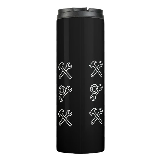 VERJAARDAGSCADEAU VOOR VADER Mannen Uniek OPA Pens Thermosbeker (Achterkant)