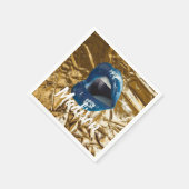 Verjaardagscadeau voor vrouw, vriendin, zus op maa servet (Hoek)