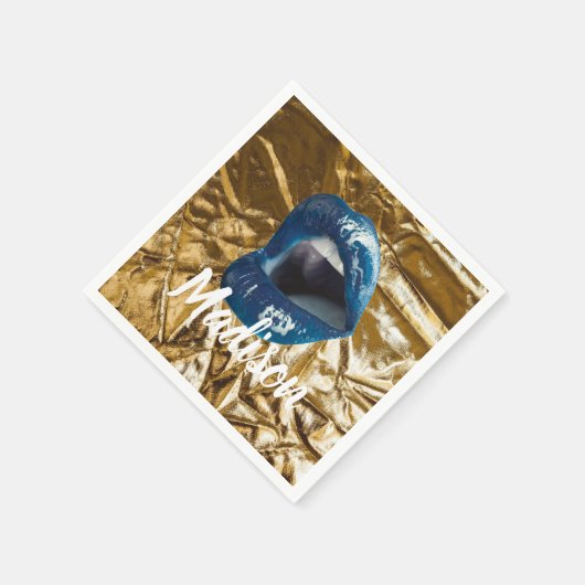 Verjaardagscadeau voor vrouw, vriendin, zus op maa servet (Hoek)