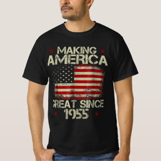 Verjaardagscadeau waardoor Amerika groot is sinds T-shirt