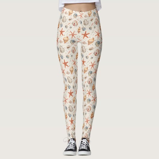 Verjaardagscadeau | Wees Kust Van Jezelf Leggings (Voorkant)