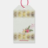 Verjaardagscadeaubon: Cadeaulabel (Achterkant)