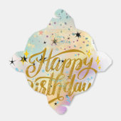 Verjaardagscadeaubox Bedankdoosjes (Uitgevouwen)