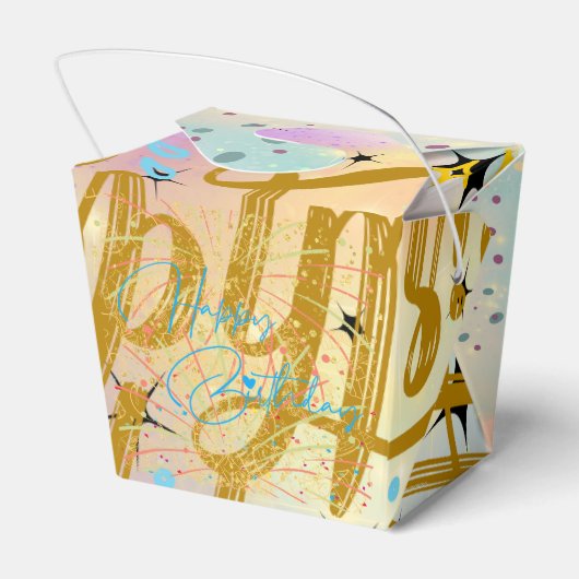 Verjaardagscadeaubox Bedankdoosjes (Achterkant)