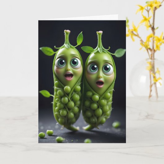 VERJAARDAGSCADEAUKAART MET HUMOR KAART (Gele Bloem)