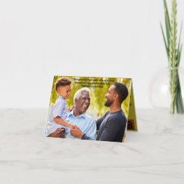 VERJAARDAGSCADEAUKAART VADER 1 FEESTDAGEN KAART