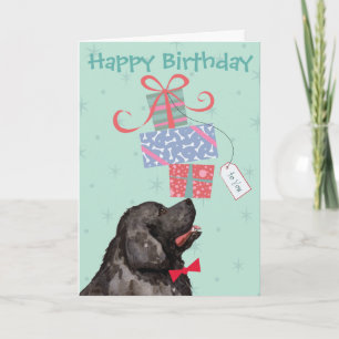 Verjaardagscadeaus Newfoundlander kaart