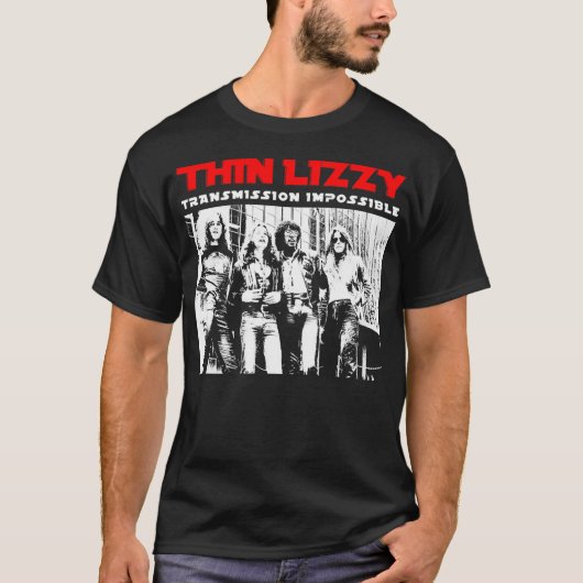 Verjaardagscadeaus Thin Lizzy Crewneck T-shirt (Voorkant)