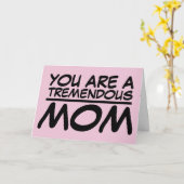 VERJAARDAGSCADEAUS VOOR DE MOEDER VAN DONALD TRUMP KAART (Gele Bloem)