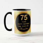 Verjaardagscadeaus voor mannen van 75 jaar. Mokken (Links)